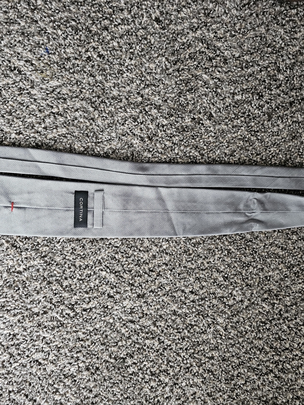 Cortina Light Gray Men's Tie